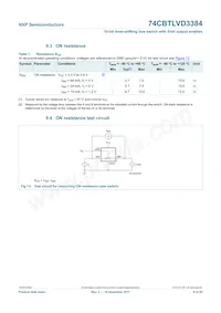 74CBTLVD3384DK數據表 頁面 10