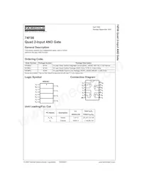 74F08SCX Datenblatt Cover