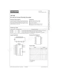 74F148PC Datenblatt Cover