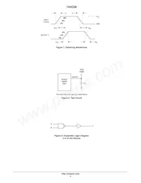 74HC08DTR2G Datasheet Pagina 4