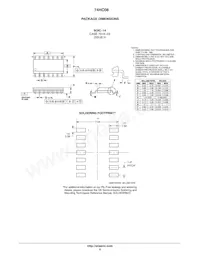 74HC08DTR2G Datasheet Pagina 5