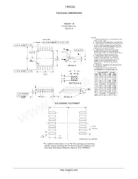 74HC32DTR2G Datasheet Pagina 7