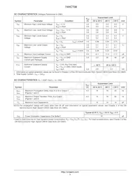 74HCT08DTR2G Datasheet Page 3