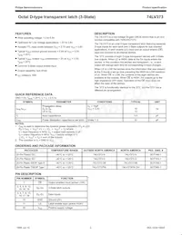 74LV373N Datasheet Pagina 2