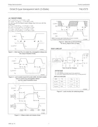 74LV373N Datasheet Pagina 7