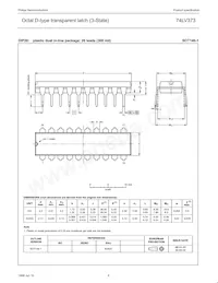 74LV373N Datasheet Pagina 8