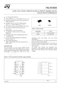 74LVC00AMTR Datasheet Copertura