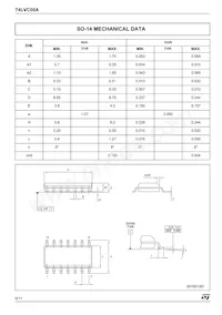 74LVC00AMTR Datasheet Pagina 6