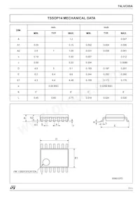 74LVC00AMTR Datasheet Pagina 7