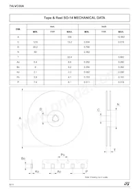 74LVC00AMTR Datasheet Pagina 8