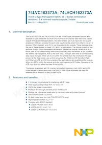 74LVCH162373ADGG:5 Datasheet Page 2