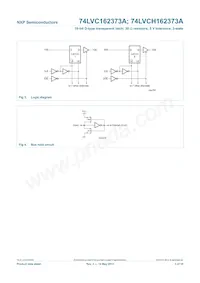 74LVCH162373ADGG:5 Datenblatt Seite 4