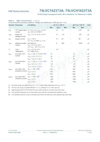 74LVCH162373ADGG:5 Datenblatt Seite 8