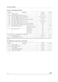 74LVCZ161284ATTR Datasheet Page 4