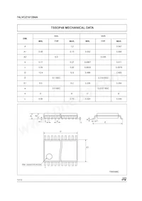 74LVCZ161284ATTR Datasheet Page 10