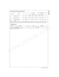 74LVQ08SCX數據表 頁面 3