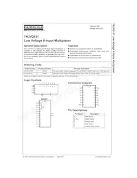 74LVQ151SCX Datasheet Copertura