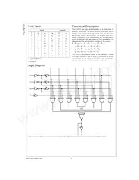 74LVQ151SCX數據表 頁面 2