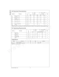 74LVQ373SCX Datasheet Page 4