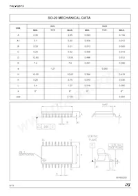 74LVQ573TTR Datasheet Pagina 8