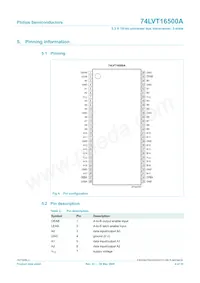 74LVT16500ADL Datasheet Pagina 5