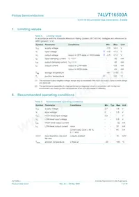 74LVT16500ADL Datasheet Pagina 8