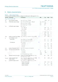 74LVT16500ADL Datasheet Pagina 9