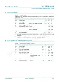 74LVT16501ADL Datasheet Pagina 8