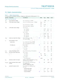 74LVT16501ADL Datasheet Pagina 9