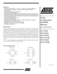 AT17C65-10CC Datenblatt Cover