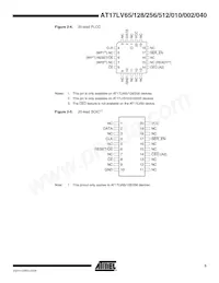 AT17LV040-10BJI Datenblatt Seite 3