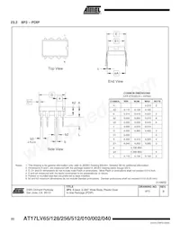 AT17LV040-10BJI Datenblatt Seite 22