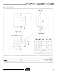 AT17LV040-10BJI Datasheet Pagina 23