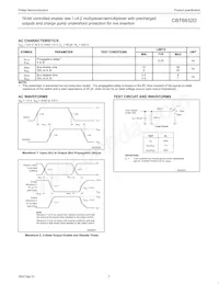 CBT6832DDGG Datasheet Pagina 5