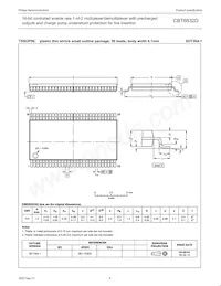 CBT6832DDGG Datasheet Pagina 6