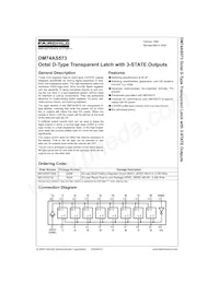 DM74AS573WMX Datasheet Cover