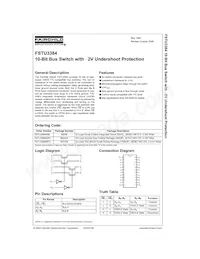 FSTU3384WM Datenblatt Cover