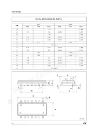 HCF4012M013TR Datasheet Pagina 6