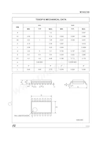 M74HC166B1R Datasheet Pagina 11