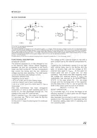 M74HC221RM13TR Datasheet Pagina 4