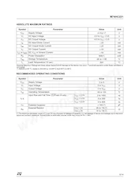 M74HC221RM13TR Datenblatt Seite 5