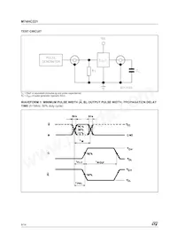 M74HC221RM13TR Datasheet Pagina 8