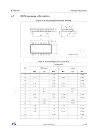 M74HC280RM13TR Datasheet Page 11