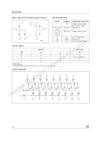 M74HC563RM13TR Datenblatt Seite 2