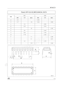 M74HC75TTR Datasheet Page 7