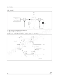 M74HCT02B1R Datenblatt Seite 4