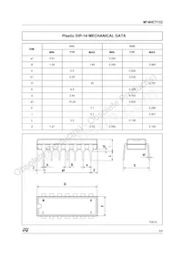 M74HCT132TTR Datenblatt Seite 5