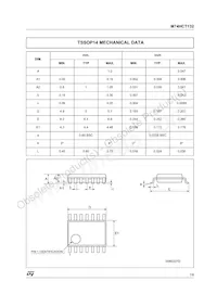 M74HCT132TTR數據表 頁面 7