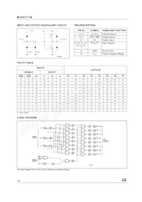 M74HCT138RM13TR Datenblatt Seite 2