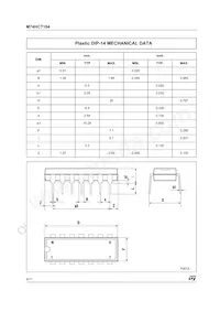 M74HCT164RM13TR Datasheet Page 8
